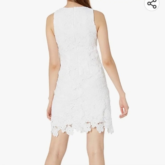 Catherine Malandrino White Sheath Halter Mini Dress - Picture 3 of 8